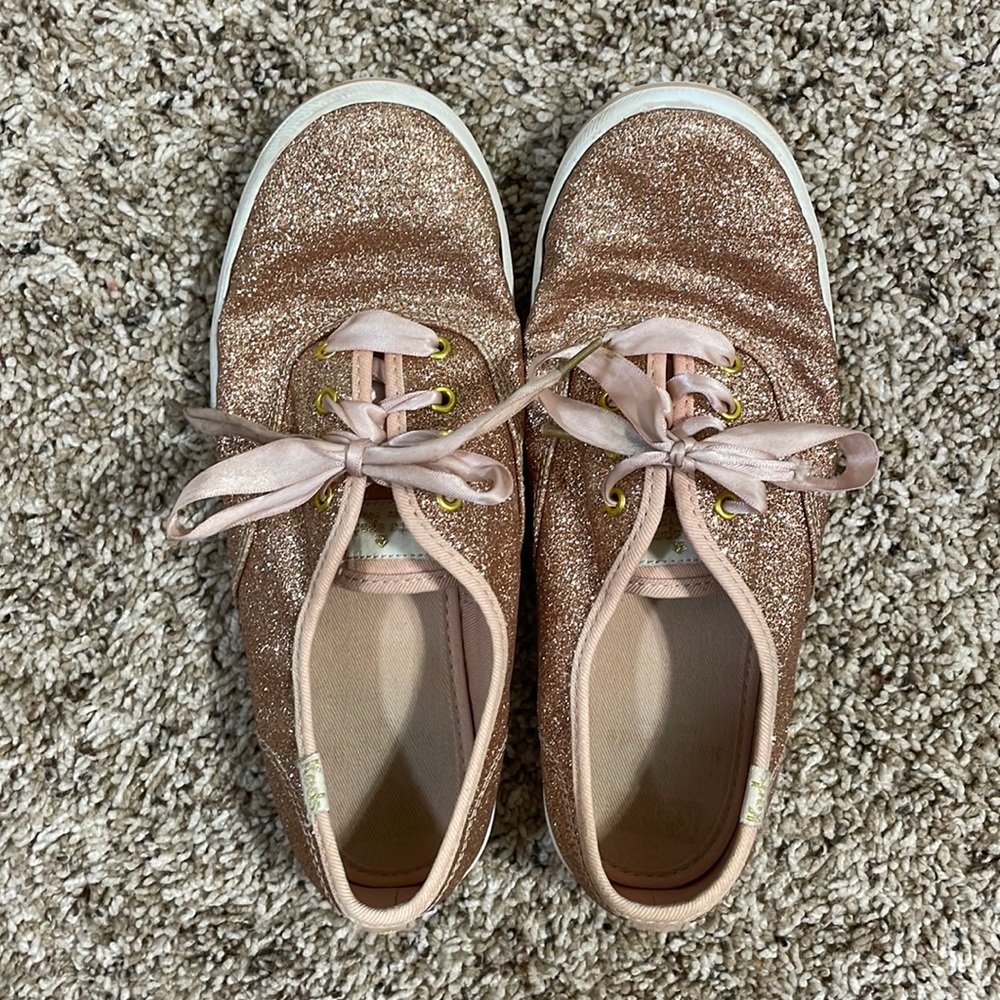 Kate Spade/ Keds brand size 4 sparkly shoes